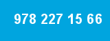 978 227 15 66 978 227 15 66